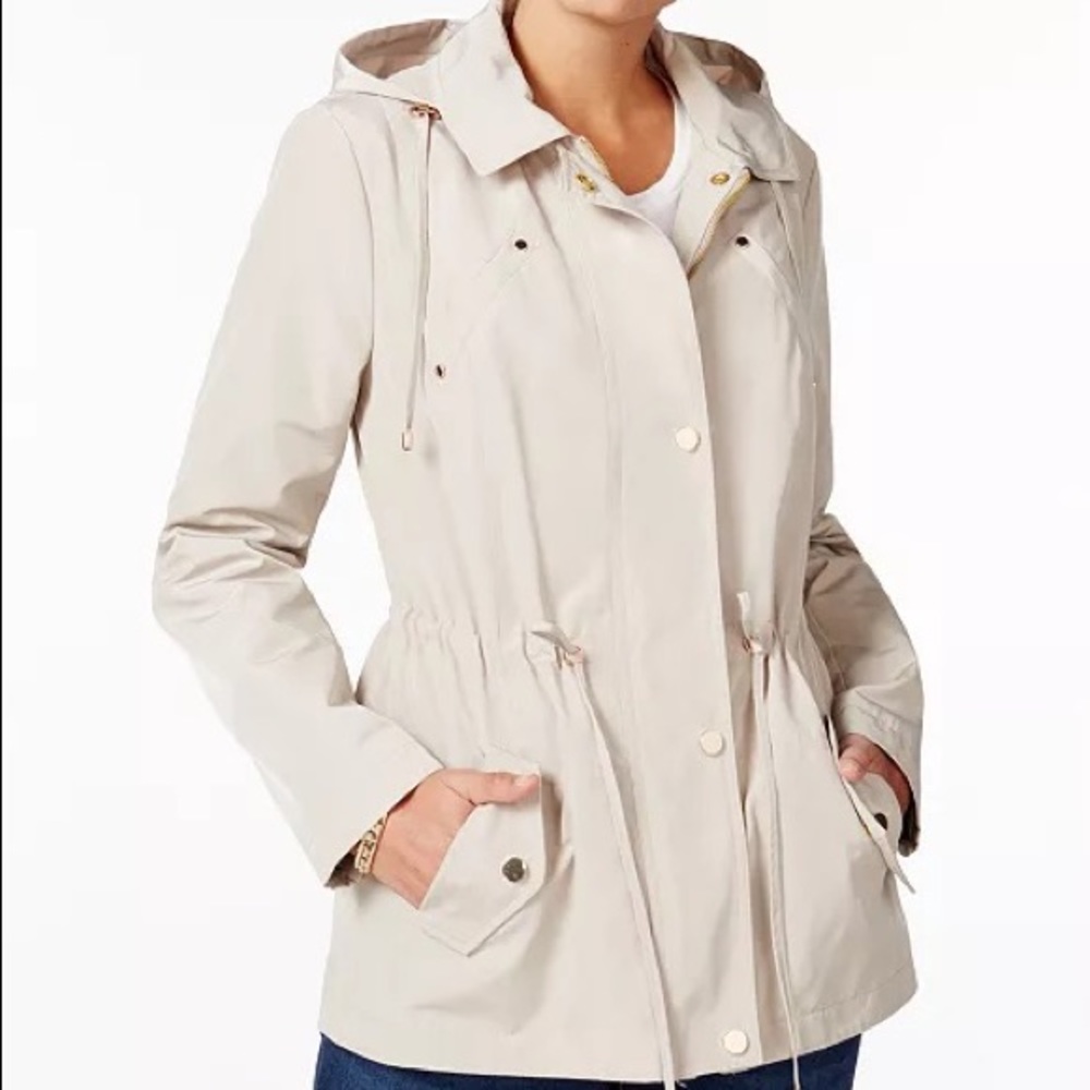 Charter Club - Water-Resistant Hooded Anorak Jacket